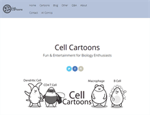 Tablet Screenshot of cellcartoons.net